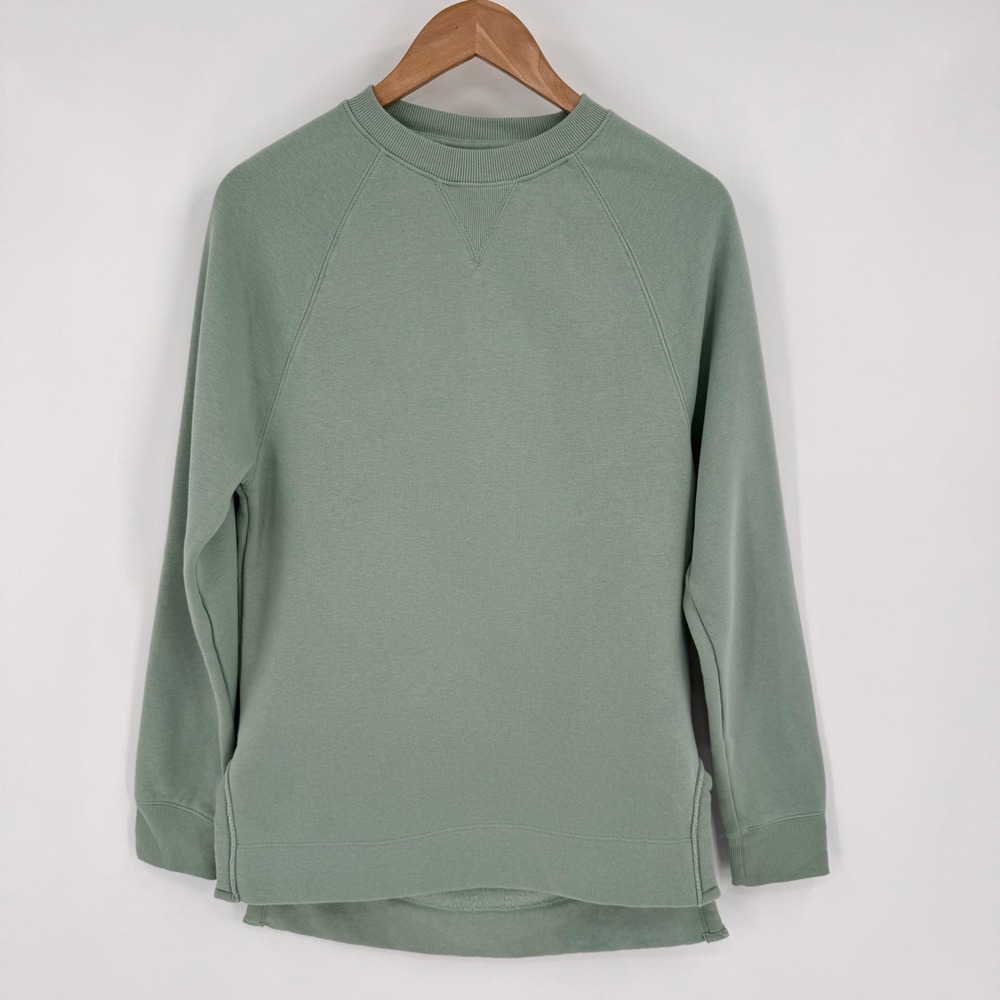 Universal Threads Sage Green Long SleeveCrewneck Sweatshirt Women's Sz S‎